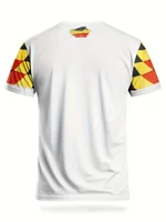 Maillot de football de l'équipe nationale allemande pour homme, coupe ajustée, respirant, haut d'entraînement léger, t-shirt de sport pour la remise en forme et les matchs 2