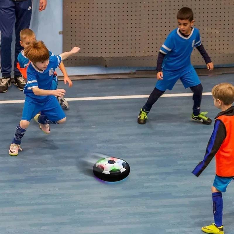 Floating Football Children Toys Electric Floor Games with LED Light Music Party Games Parent-child Interactive Sports Toy Gift 3