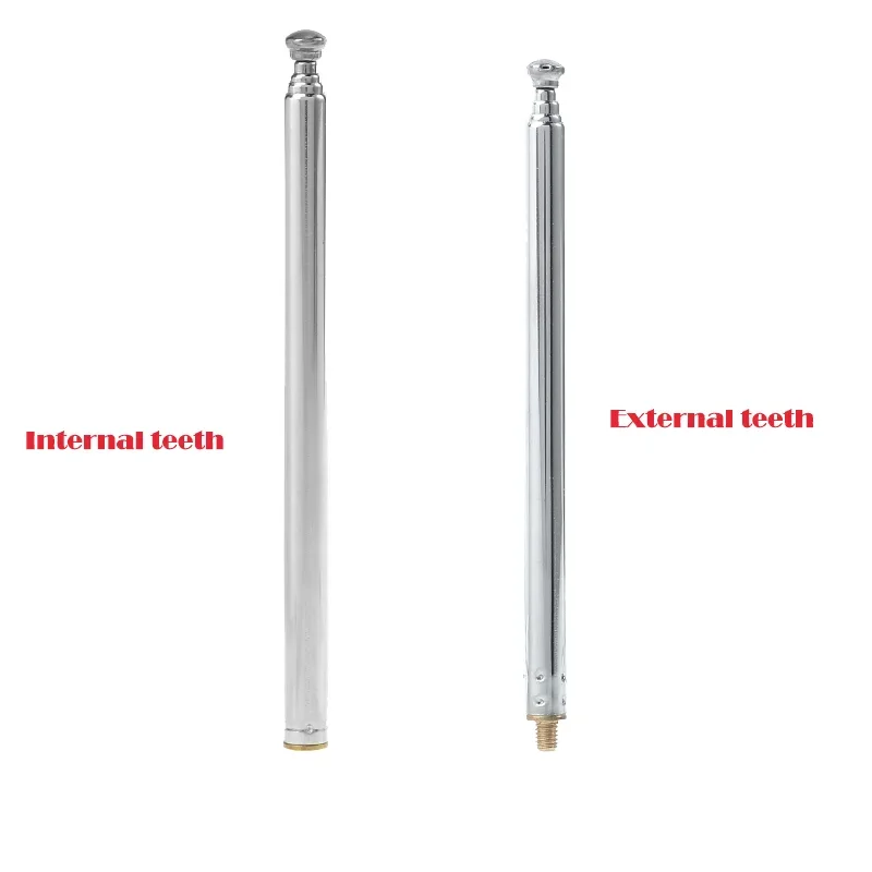 

80 мм длина 5 секций телескопическая нержавеющая сталь FM замена радио ТВ антенна приемник телескопическая антенна для радио