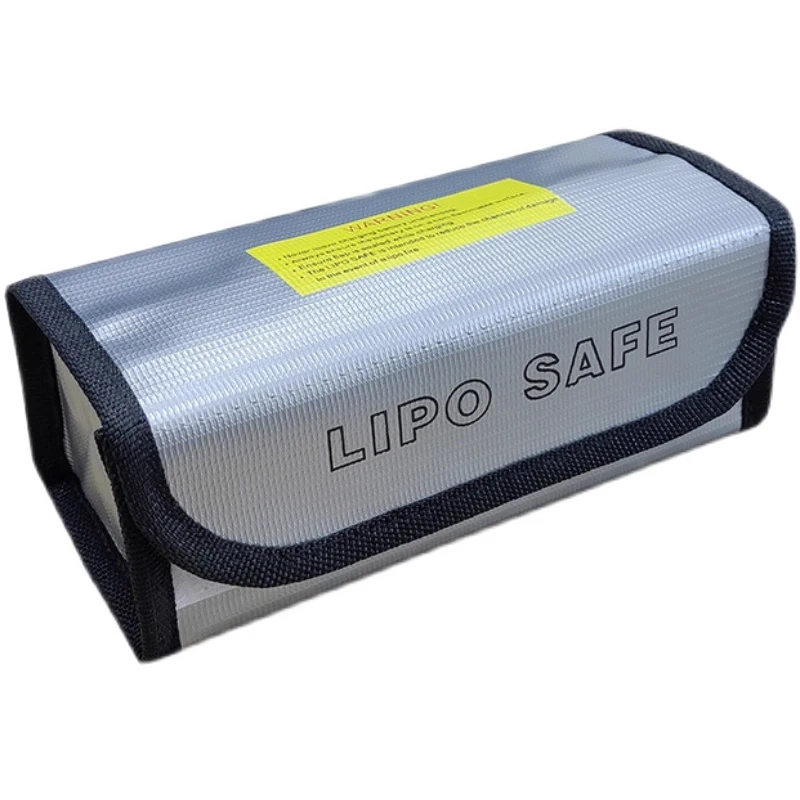 Sac ignifuge LiPo 185x75x60mm - Protection batterie drone RC