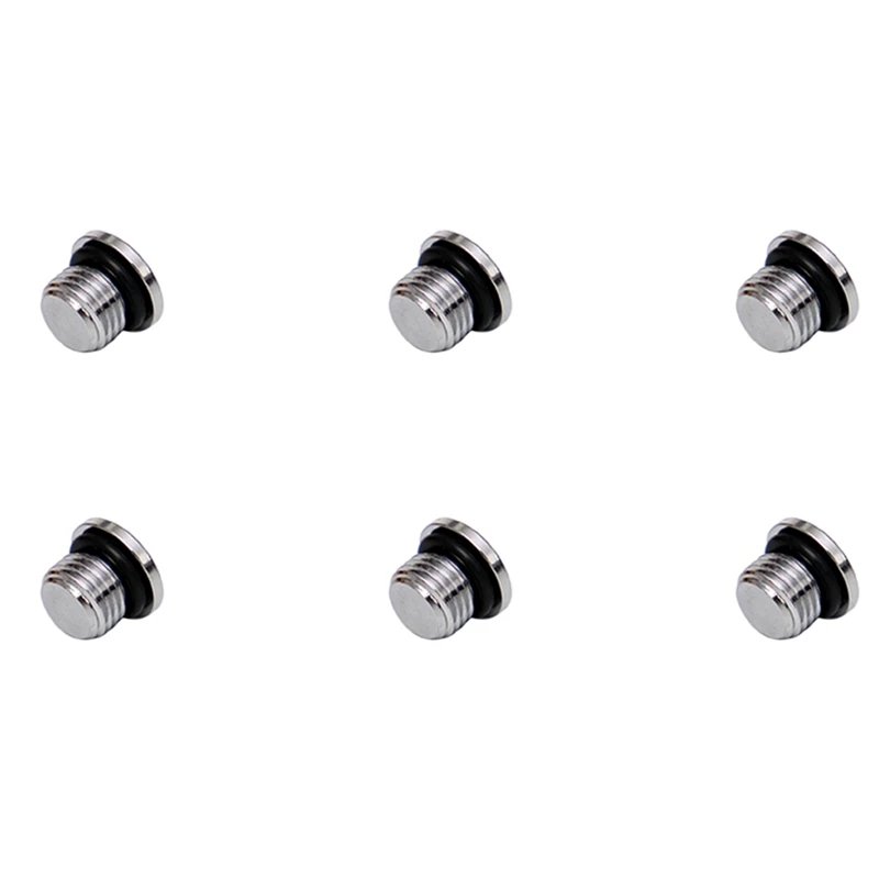 

6X Scuba Diving 1St Stage Regulator LP Low Pressure Port Plug Scuba Diving Replacement Part