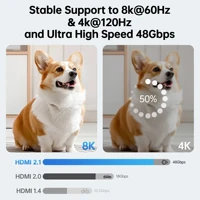 8K 60Hz HDMI 2.1 Fiber Optical Cable Ultra High Speed 48Gbps 4K 120Hz HDR eARC 3D 2M 5M 10M 15M 20M 30M 50M For TV Projector - Image 4