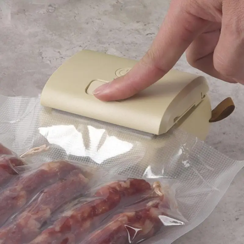 Rechargeable Portable Vacuum Sealer for Food Storage