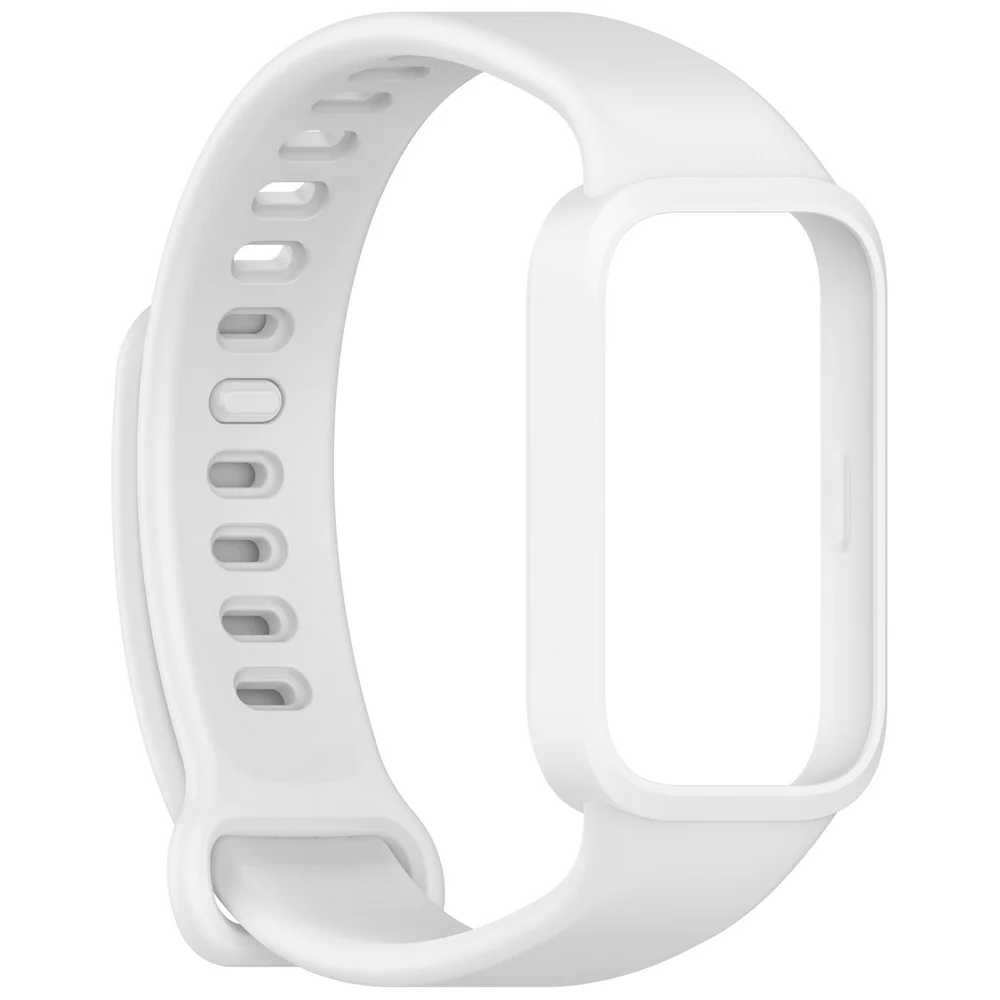 Premium Quality Soft Silicone Watchband - Single Color Integrated Strap for Active Lifestyle Accessories