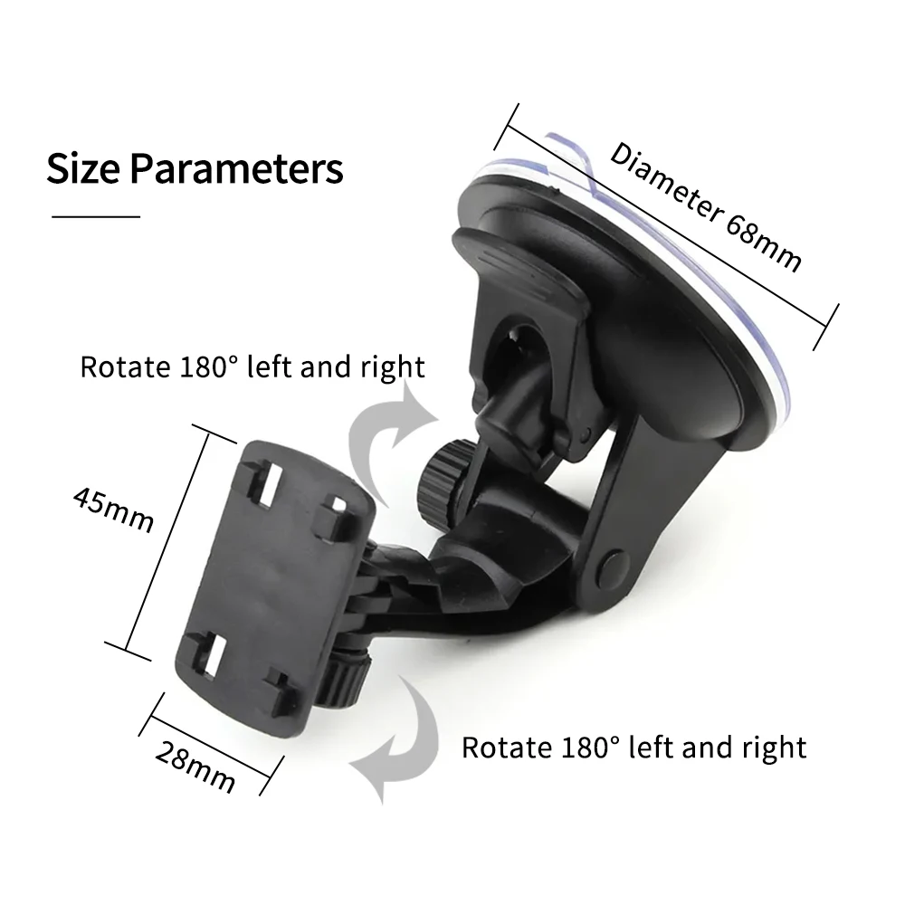 Car DVR Holder Mount DV GPS Navigation Camera Bracket Base Rotatable Auto Accessories camera mount camera mounting bracket dvr bracket holder dash cam bracket