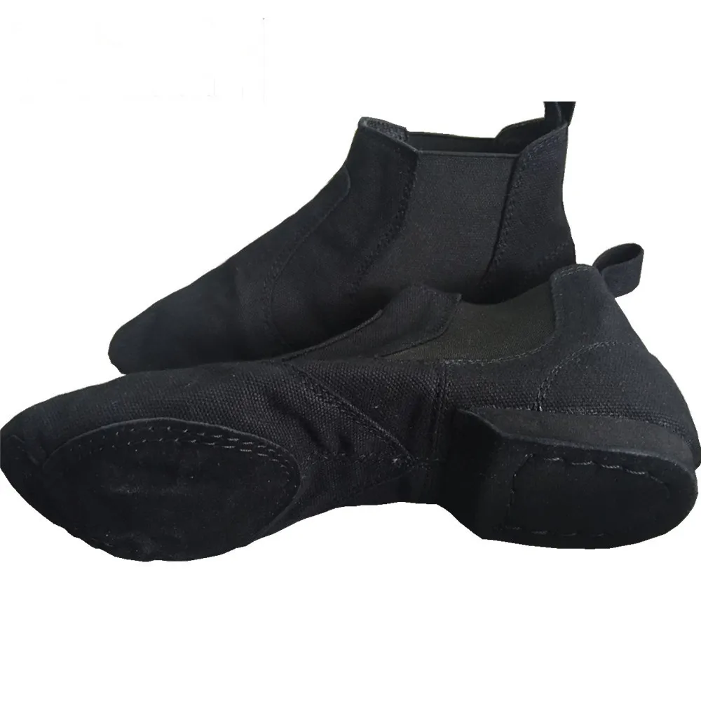 Adult High-top Canvas Jazz Boots Indoor Gym Dance Practice Soft Bottom Shoes Lady Teacher Dancing Shoe dance shoes