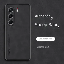 Tecno Camon 40 Leather Matte Back Case with Camera Protector for Camon 40 premier (Black)
