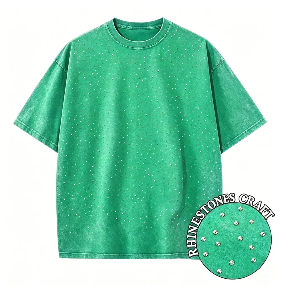 ตัวเลือกสินค้า เสื้อยืดผ้าฝ้าย O-คอ Y2K สุดชิคสำหรับสาวๆ