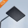 VGX Thermostatic Shower System Set Smart Digital Bathroom Shower Faucet Set Temperature Display Rainlfall Bathroom Shower Set 5