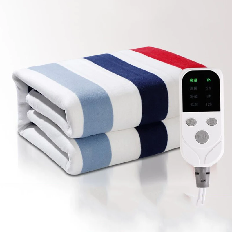 110v Electric Blanket Sheet Heater Single Child Bed Body Warmer Thermal  Blanket Manta Electrica Electric Blankets for Beds