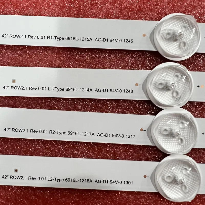 Kit/10 LED-Streifen Für LG 42LA6230 42LN5400 6916L-1385A - Foto 8