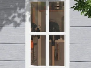 outdoor resin storage shed