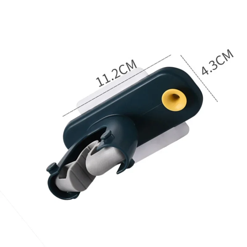 Mop Clip Broom Hanger Nail-free Cleaning Tools Holder Multifunctional Kitchen Bathroom Wall Hanging Rack
