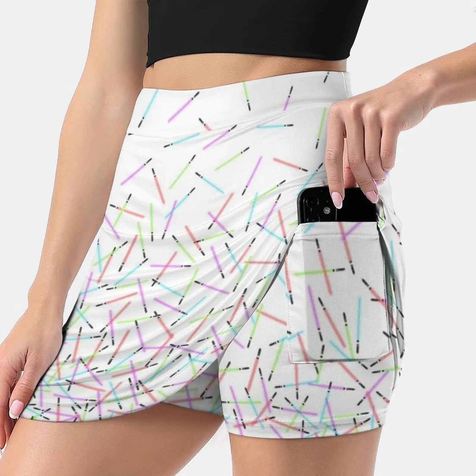 

It'S Raining Lightsabers Skirts Woman Fashion 2022 Pant Skirt Mini Skirts Office Short Skirt Lightsaber Light Saber Skywalker