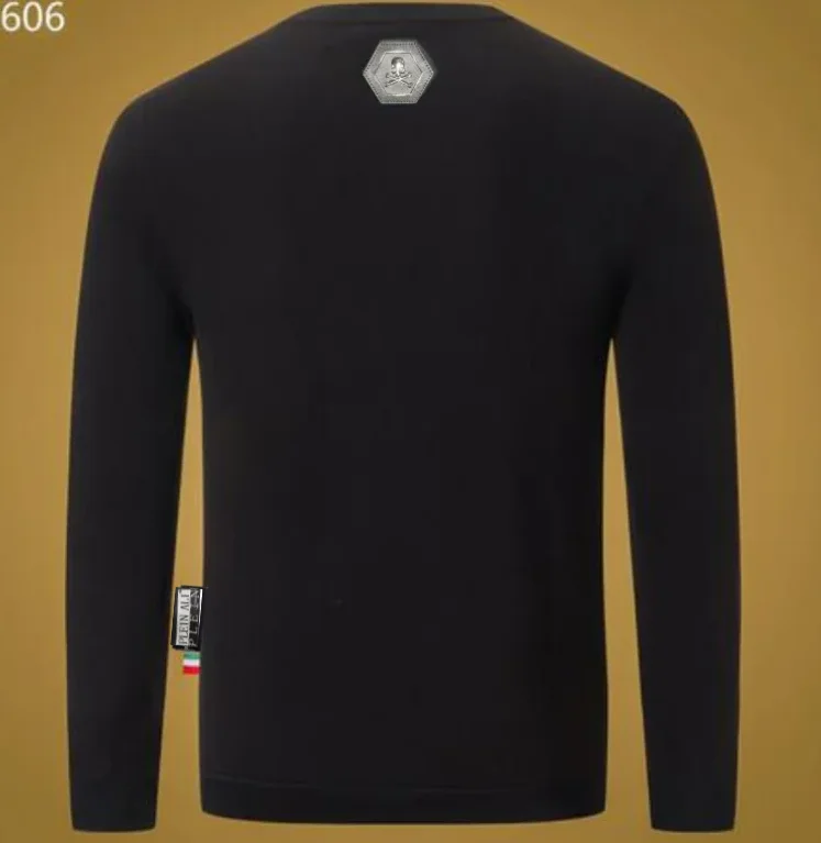 Pullover Top Quality Sweatshirt Designer Rhinestone Plein Ali Top Quality Hoodies New Brand Designer