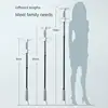 60/90/200cm Bend Curve Grabber Spring Grip Tool For Home Kitchen SinkGarden Usage 4 Claw Flexible Long Reach Pick Up Assist Tool 5