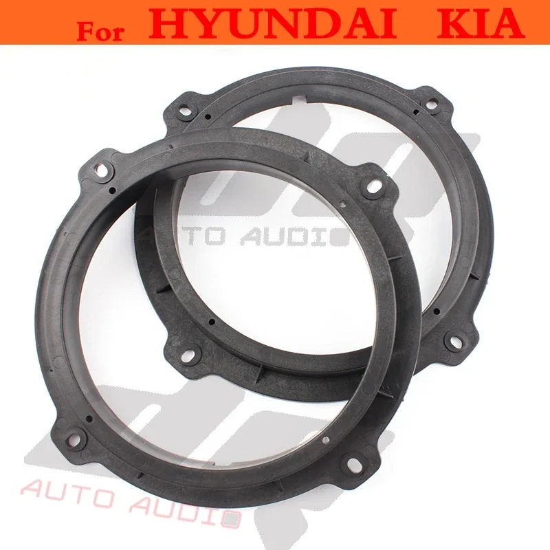 

2PCs Speaker Mat for Hyundai-kia IX35 Freddy Wisdom K5 Solan The New Carroll Special Adapter Plates Bracket Ring Mat