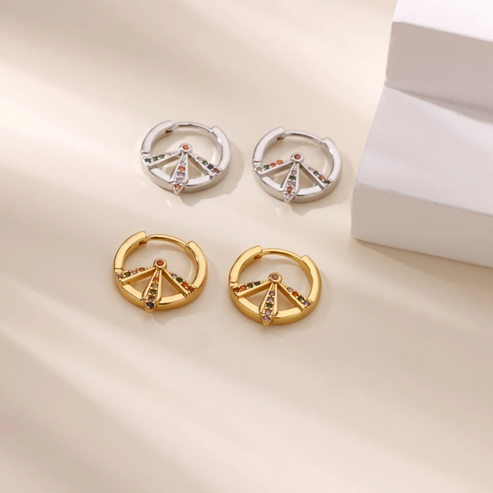 Vintage Exquisite Stainless Steel Geometry Stud Earrings for Women Imitation Pearl Gold Plated Drop Earrings Jewelry Party 2025 - Image 5