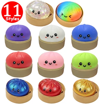 Realistic Dumpling Squishy Toy 1