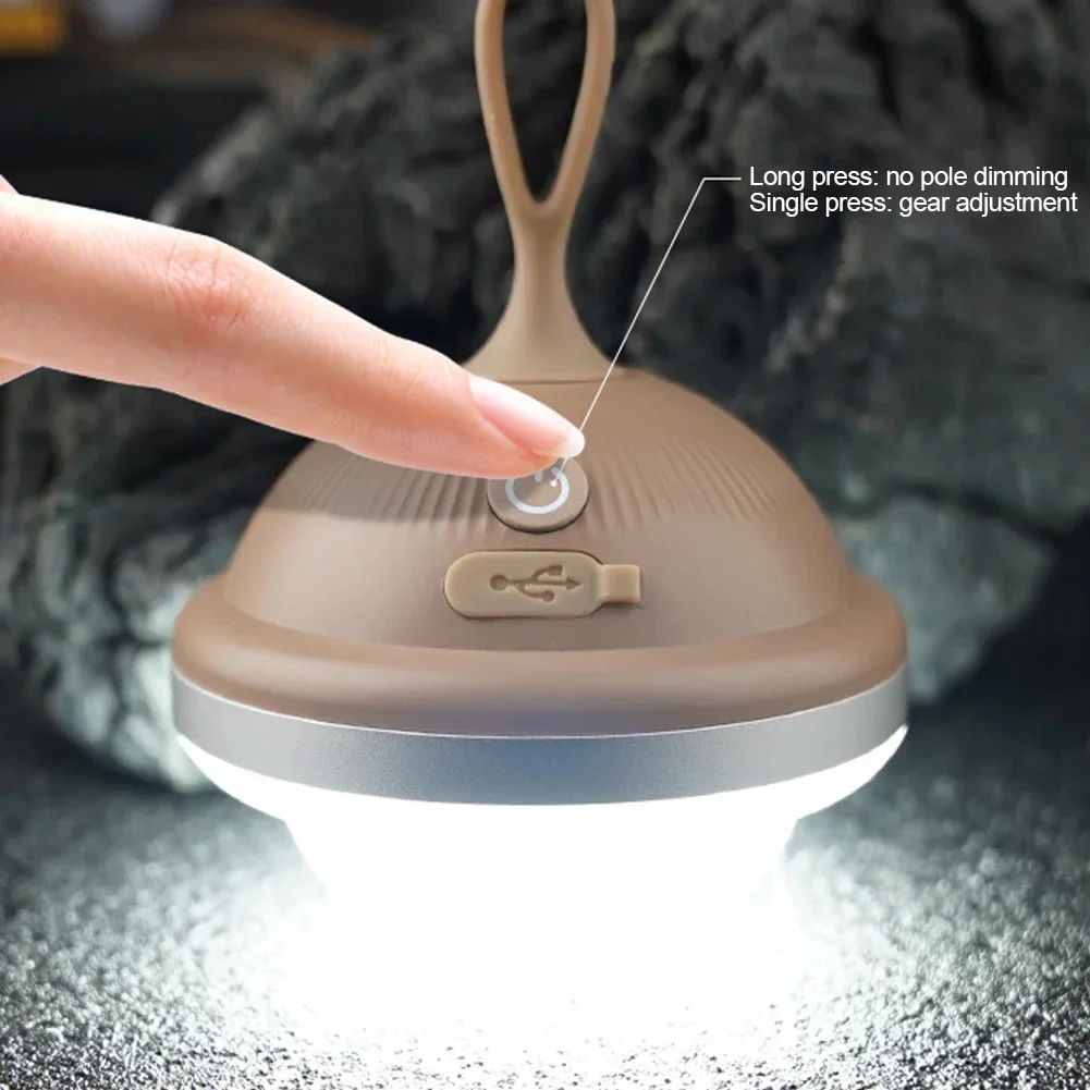 Description Picture 3 of itemOutdoor Camping Pumpkin Light Type-C Rechargeable LED Portable Waterproof Atmosphere Lamp Portable Lanterns Camping Lights