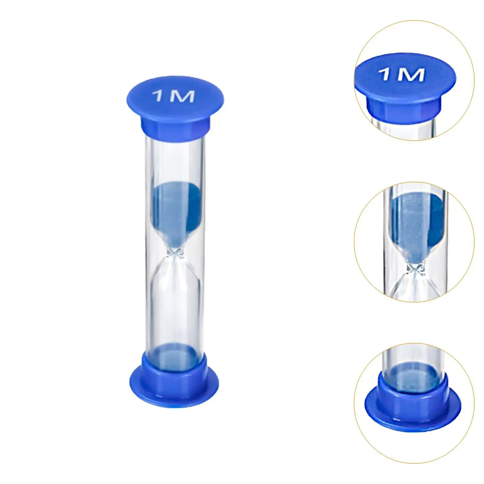 Sand Timer 1 Minutes Small Hourglass for Game Office Brushing Children Tooth