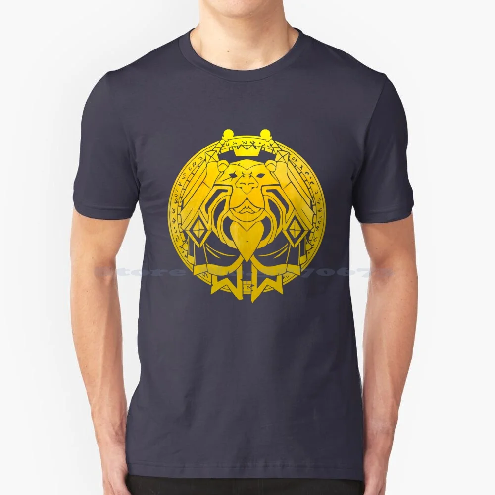 Maglietta Paladin Crest 100% Cotone Tee World Of Paladin Class Crest Light Holy Repuntion Wow