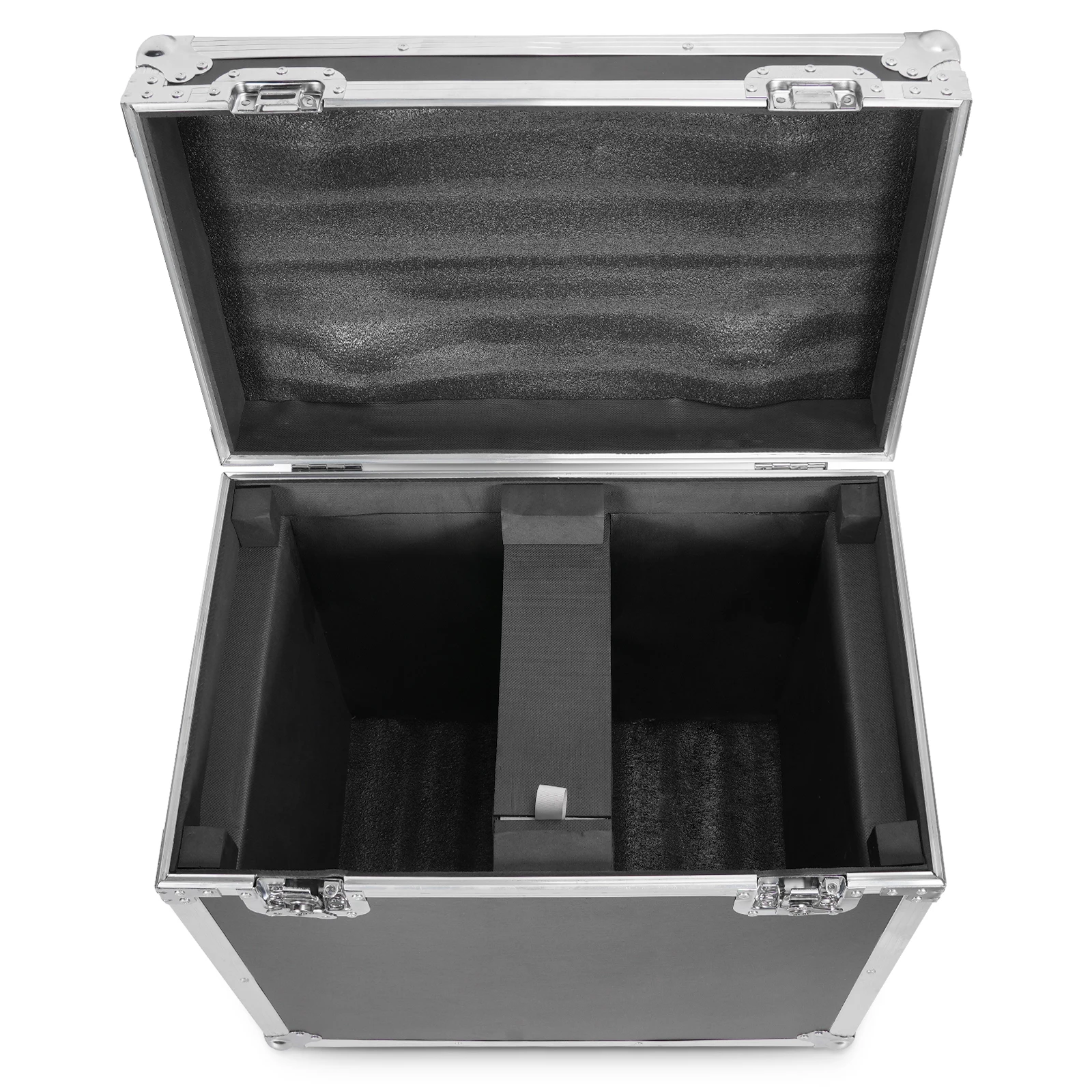 Fieryzeal Airline Case Heavy-duty Gator Case with Built in Wheels and Handle for (2) 380W Beam Moving Head Light LED Stage Light 6