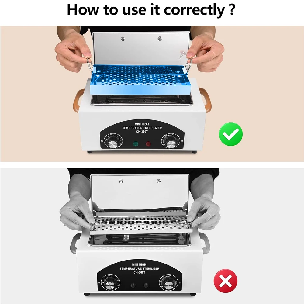 Description Picture 6 of itemMetal Tools Sterilizer Nail Tools Dry Heat Sterilizer 300w High Temperature Sterilization Suitable Suitable for All Metal Tools