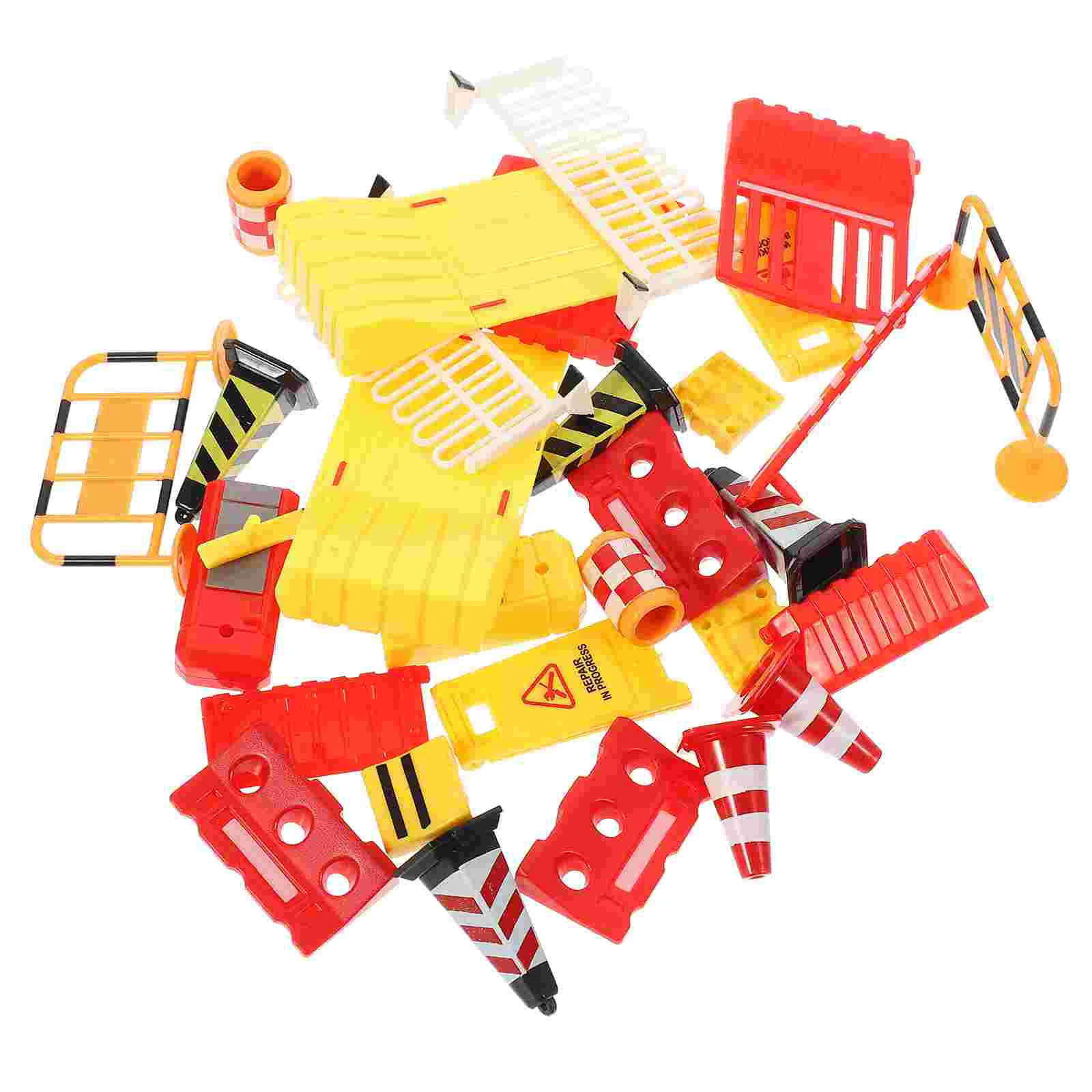 

Traffic Sign Set and Mini Cones for Kids' STEM Education and Construction Theme Parties