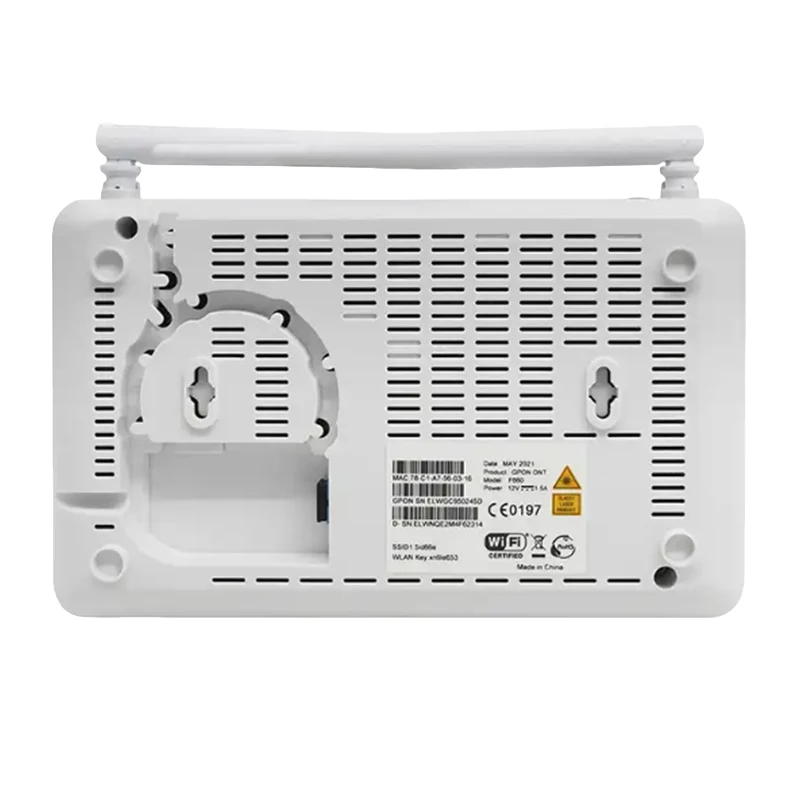F460V6 Optical Network Terminal English Version 1GE+3FE+1POTS+USB+WIFI FTTH ONT Optical Terminal Wireless 2.4G