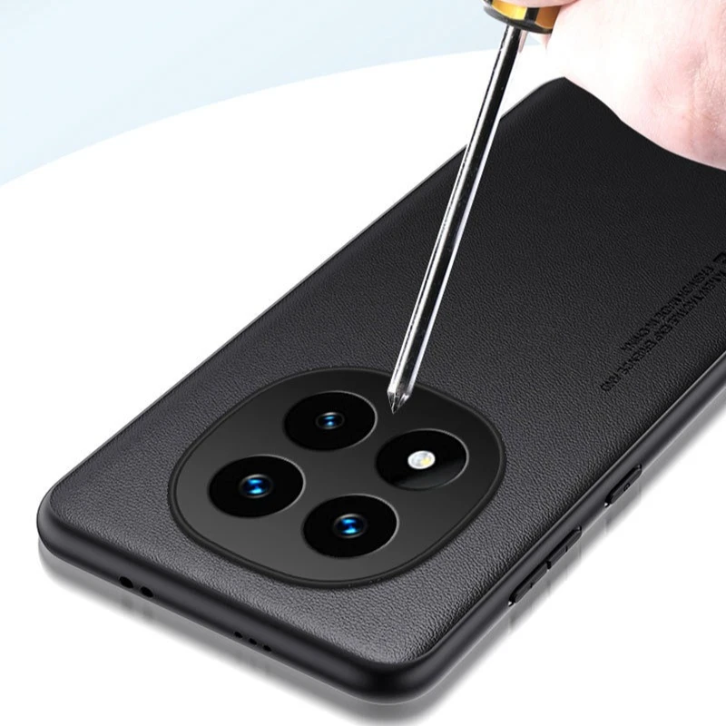 Premium PU Leather Phone Case - Full Protection Silicone Cover