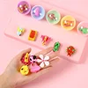45mm Children Mini Claw Machine Toys Accessory Ball Automatic Operated Play Game Doll Machines Prizes Gifts Twisted Egg Balls 2
