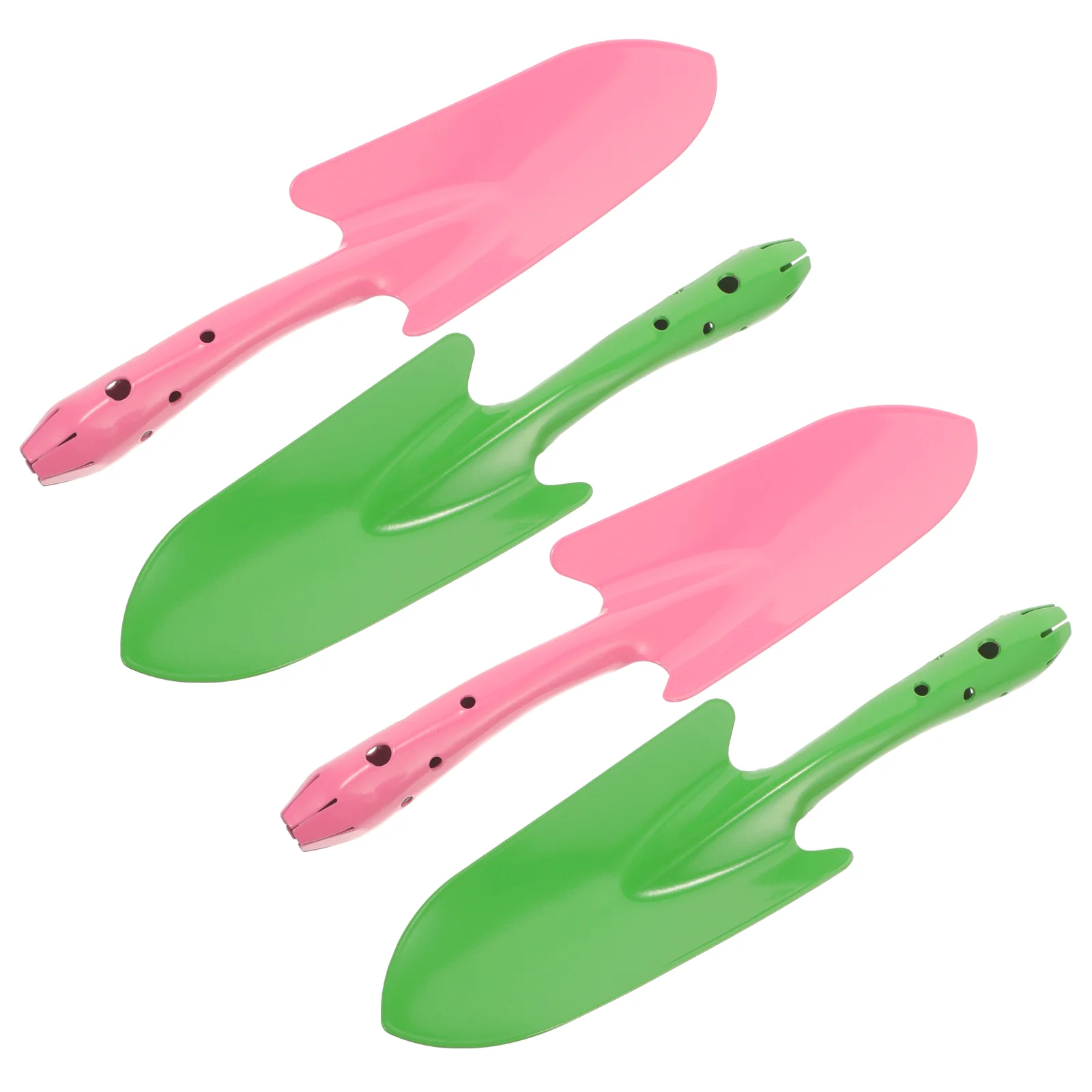 4 Pcs Mini Garden Trowel Shovels for Digging Iron Handle Planting Tools Gardening Small
