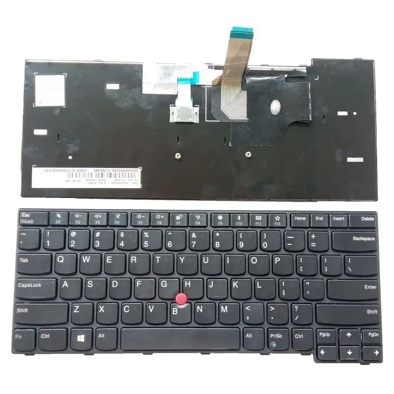 

Новая Оригинальная клавиатура US для Lenovo IBM Thinkpad E470 E470C E475 01AX080 01AX040