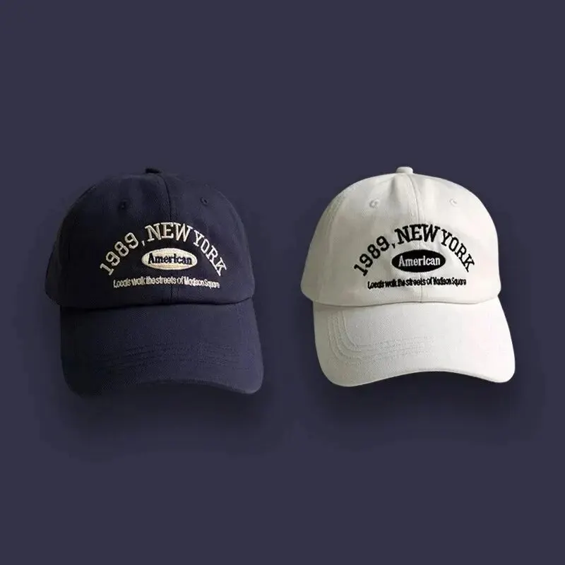 Spring Korean Retro Baseball Hat Women, Autumn and Winter, Wild Ins, Street Letter Embroidery Cap, Summer Couple Men Best Sellers In Accessories