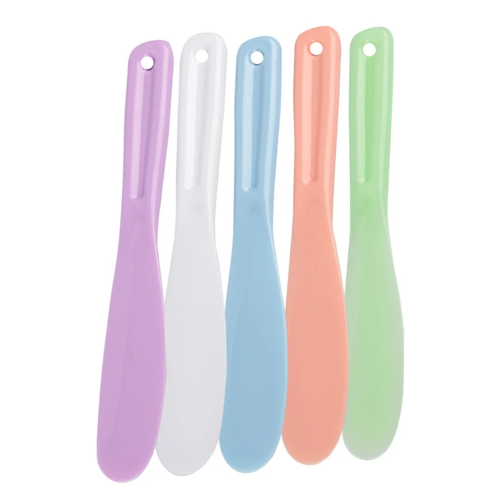Applicatore per Trucco, Strumento per Maschere Fai-da-Te, Spatola Cosmetica, Stick per Crema Occhi, Cucchiaio in Silicone per Miscelare Maschere - immagine 3