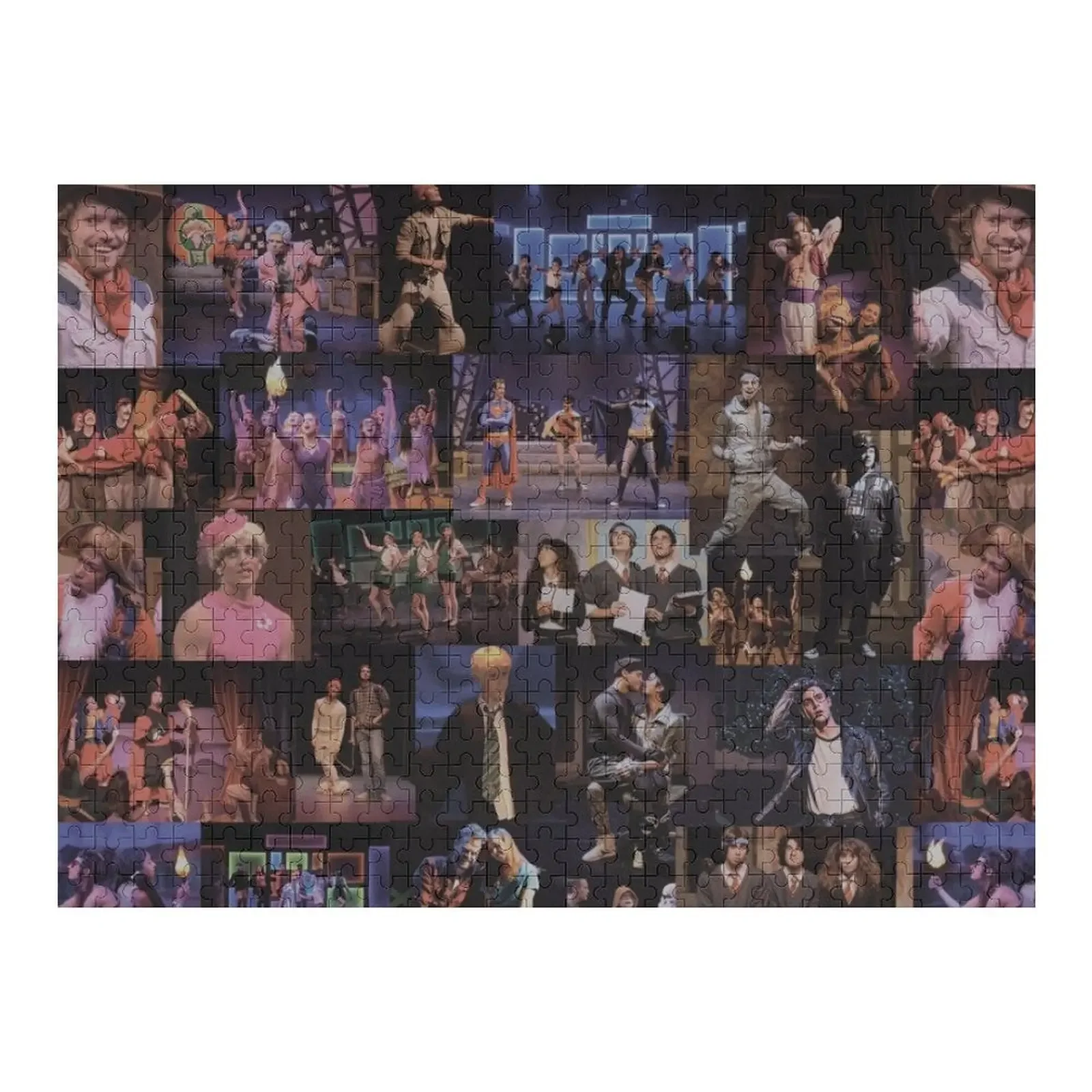 Starkid Collage Jigsaw Puzzle Picture Wood Photo Personalized Puzzle