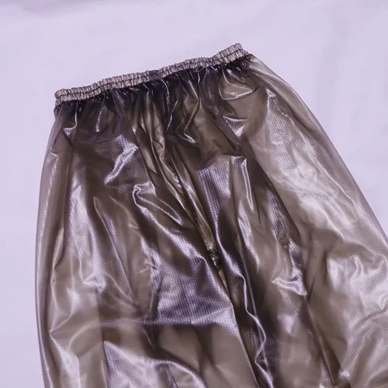 PVC 반투명 두꺼운 플라스틱 반바지, 부드럽고 조용한 ABDL 성인 방수 커플 기저귀 팬티, 요실금 바지