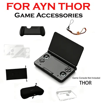 Custodia Protettiva Morbida con Cordino per Dispositivo Portatile a Doppio Schermo AYN THOR, Accessori Gaming, Borsa per il Trasporto, Personalizzata per AYN THOR
