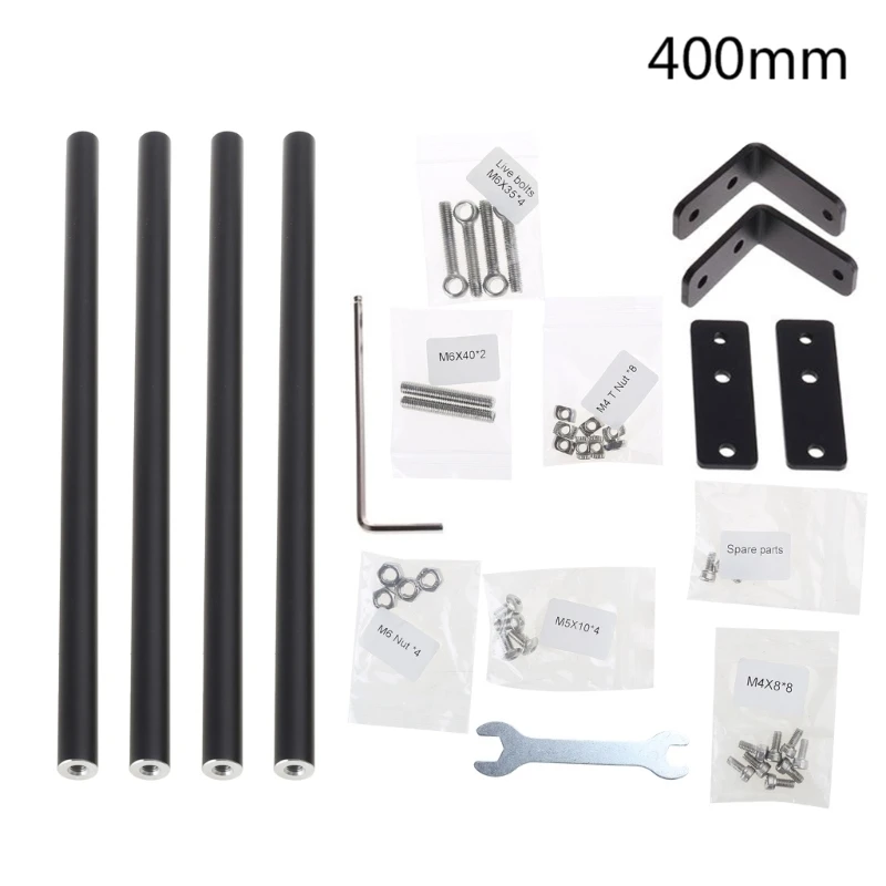 

Upgraded Version 3D Printer Parts Full Supporting Rod Set for CR-10/CR-10S/CR-10 TEVO for CR-10 Printers Dropship