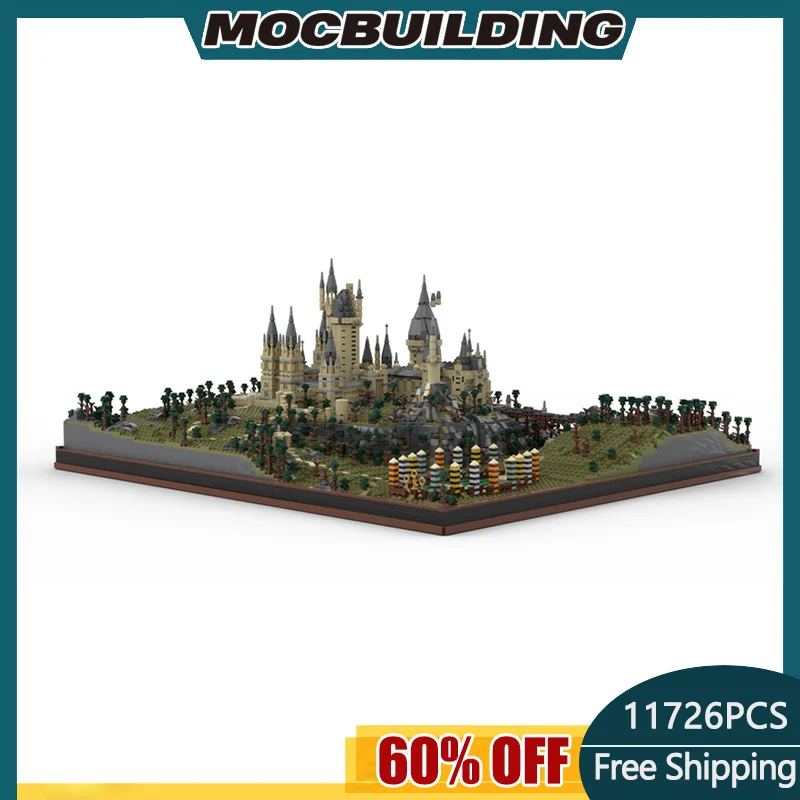 

Конструктор MOC, волшебный замок из свиных воров, Звездный замок, кирпичи из фильма «сделай сам», сборная большая модель, праздничные подарки для мальчиков