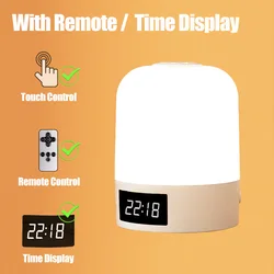 Rechargeable Touch - Control LED Night Light - Soft Ambient Glow (Model B6)