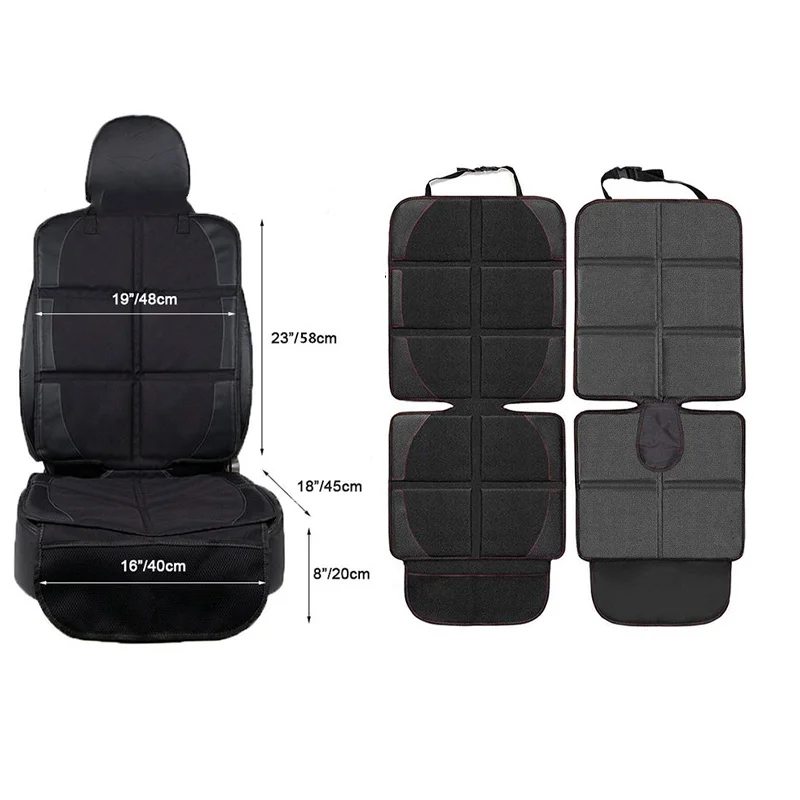Seat Cover Protector for Tesla Model 3 Y Juniper Highland 2025 for Kids Baby Back Seat Cushion Oxford PU Leather Protective Mat