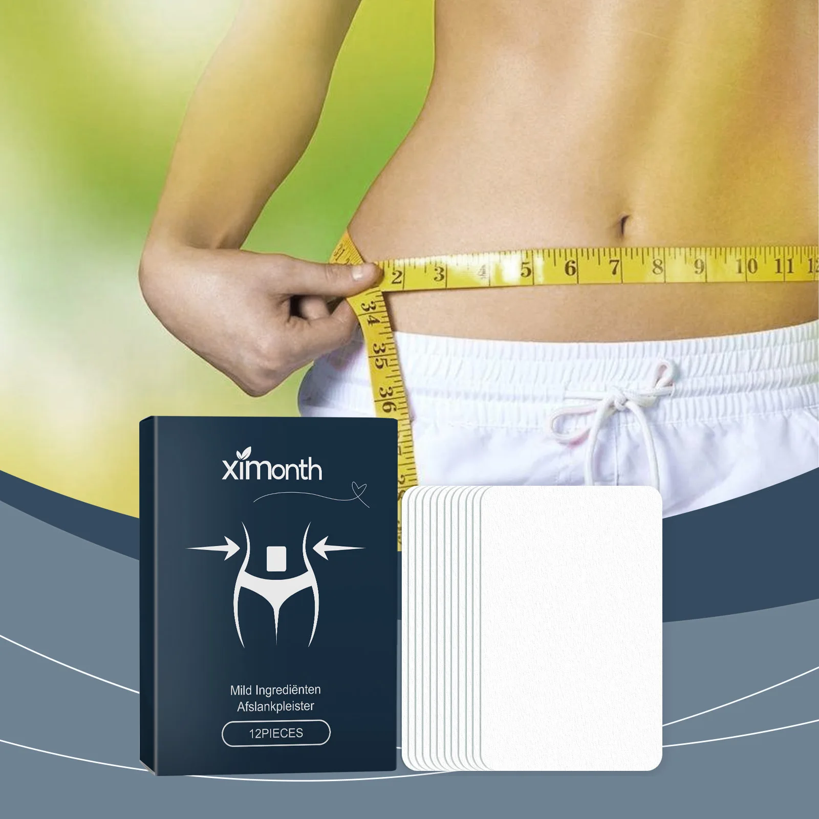 Slimming Patch Lose Weight Detox Belly Waist Fat Burner Anti Cellulite Promote Metabolism Thin Thigh Arm Body Firming Relax Care