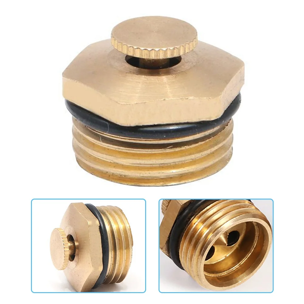 G12 Brass Sprinkler Head Adjustable 360Degree Nozzle for Garden Irrigation Needs