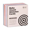 Montessori Baby Black White Flash Cards Visual Stimulation Card Toy High Contrast Visual Stimulation Learning Toys for Children 6