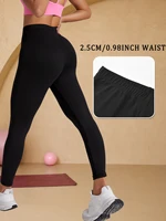 5 Pack Plus Size Women's Stretchy Low Rise Leggings-Super Soft High Elastic Tights for Yoga Running Workout and Daily Activities - Image 3