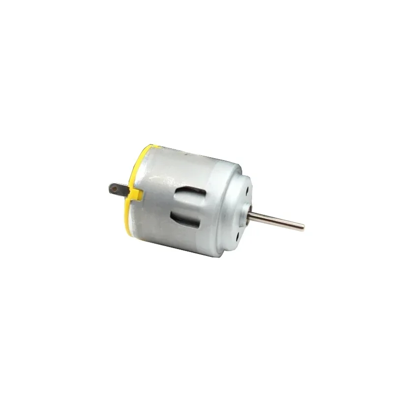2pcs 미니 260 모터 RC-260SA-14240 고속 14000RPM DC6V-12V RC 애플리케이션용 24mm 원형 롱 샤프트가 있는 강력한 자기 모터