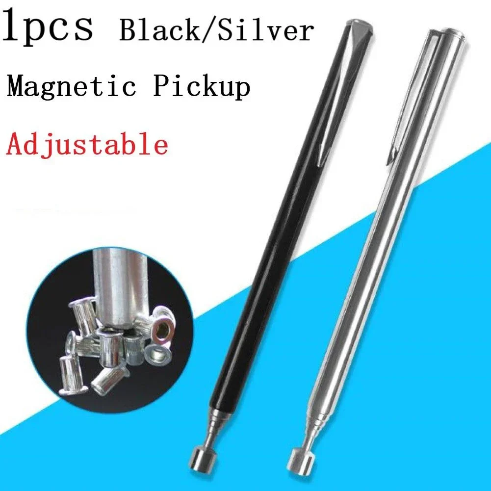 1PC Mini Portable Telescopic Magnetic Magnet Pen Handy Tool Capacity For Picking Up Nut Bolt Extendable 12.5-65CM