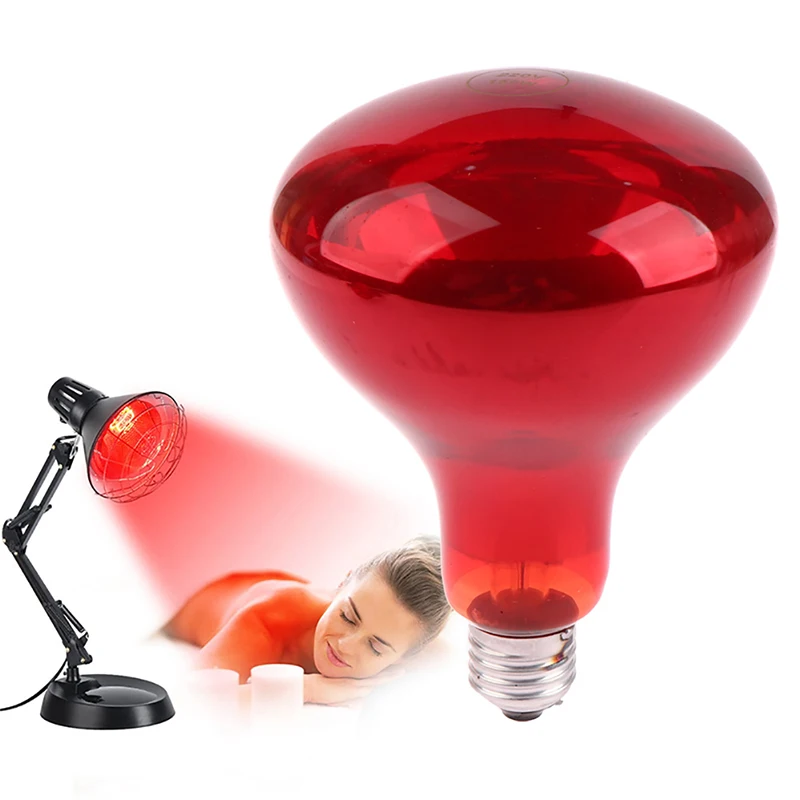 Infrared Physiotherapy Bulb 100W 150W Heating Therapy Red Lamp for Body Neck Ache Arthritis Muscle Joint Relaxation Pain Relief 3